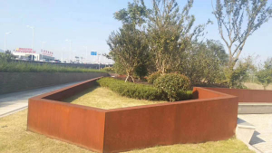永定耐候钢挡土墙